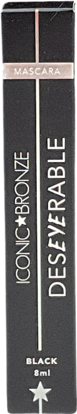 iconic bronze Deseyerable Mascara Black 8ml