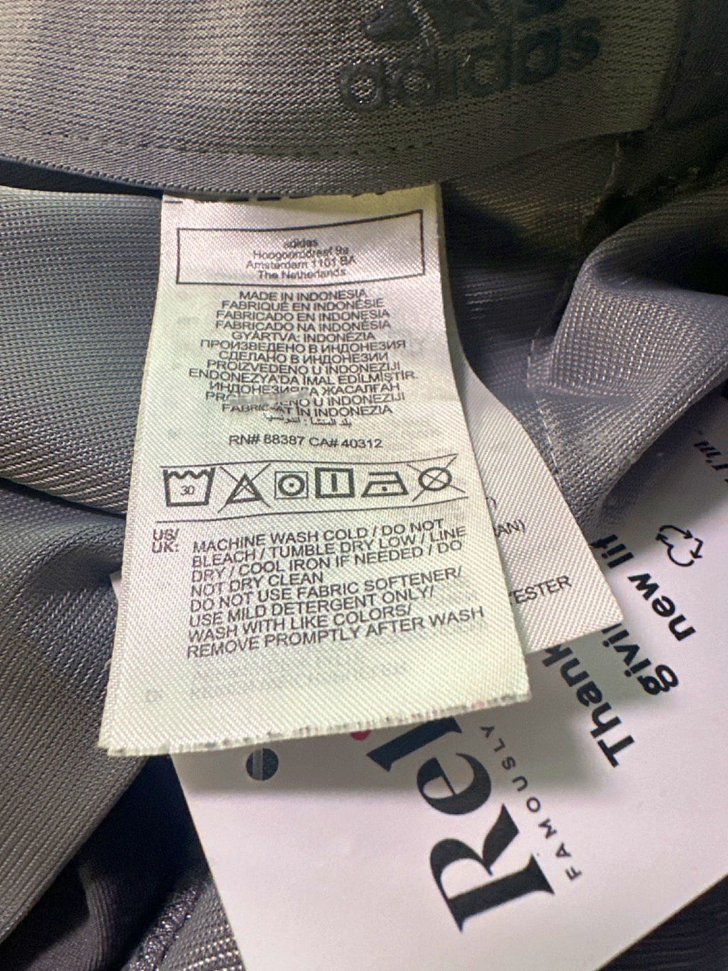 Adidas Grey Trousers UK W28 L32