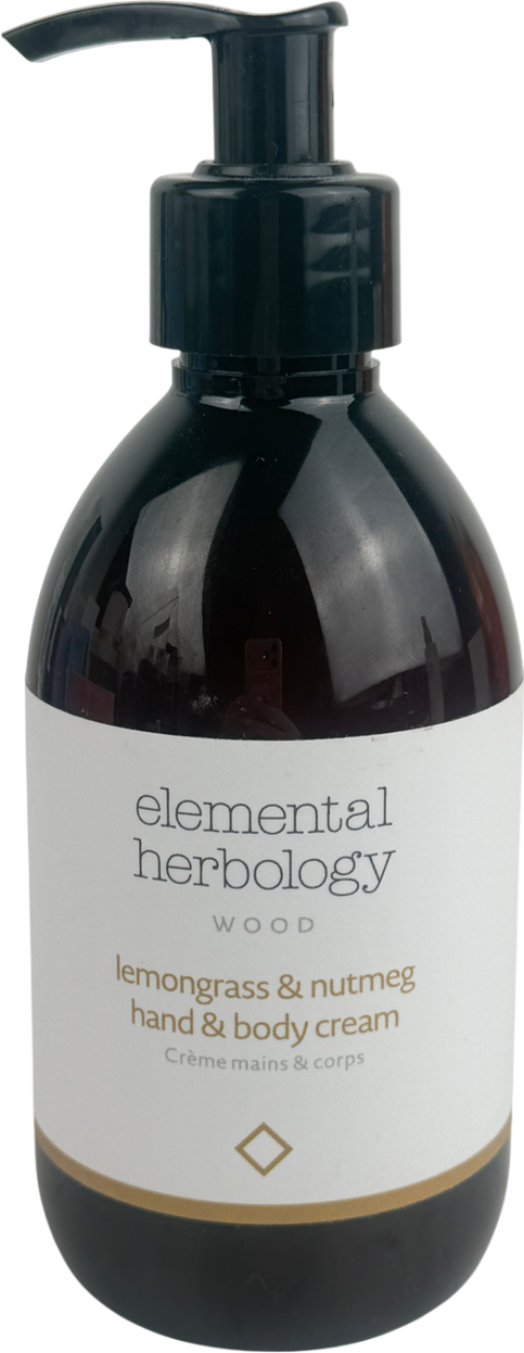 Elemental herbology Lemongrass & Nutmeg Hand & Body Cream 290ml
