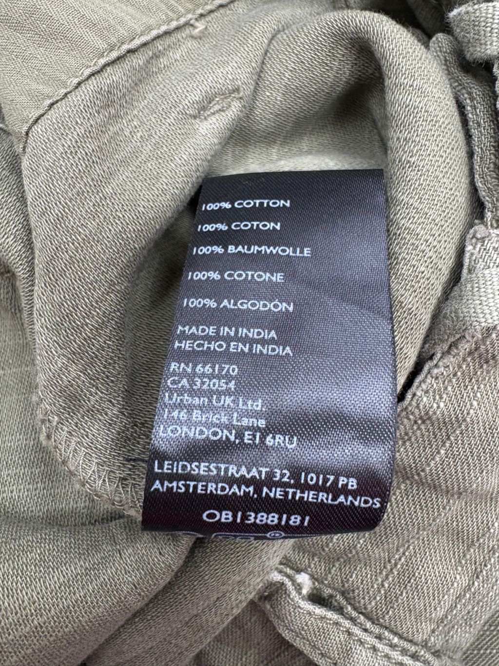 Free People Green Bay To Breakers Trousers UK XS