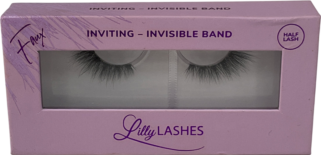 lilly Inviting Invisible Band Lashes Halflash One size