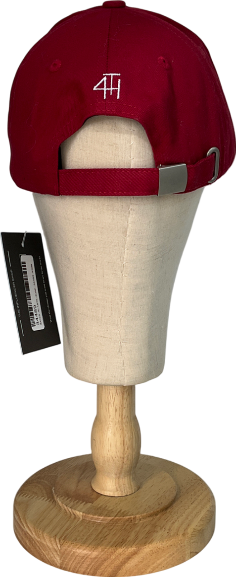4th & Reckless Red Sports Club Embroidered Cap One Size
