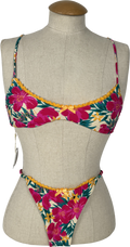 Wild Lovers Multicoloured Ohana Floral Print Bikini Set UK S