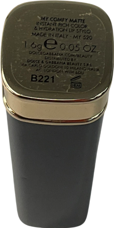 Dolce & Gabbana My Comfy Matte Lipstick B221 1.6