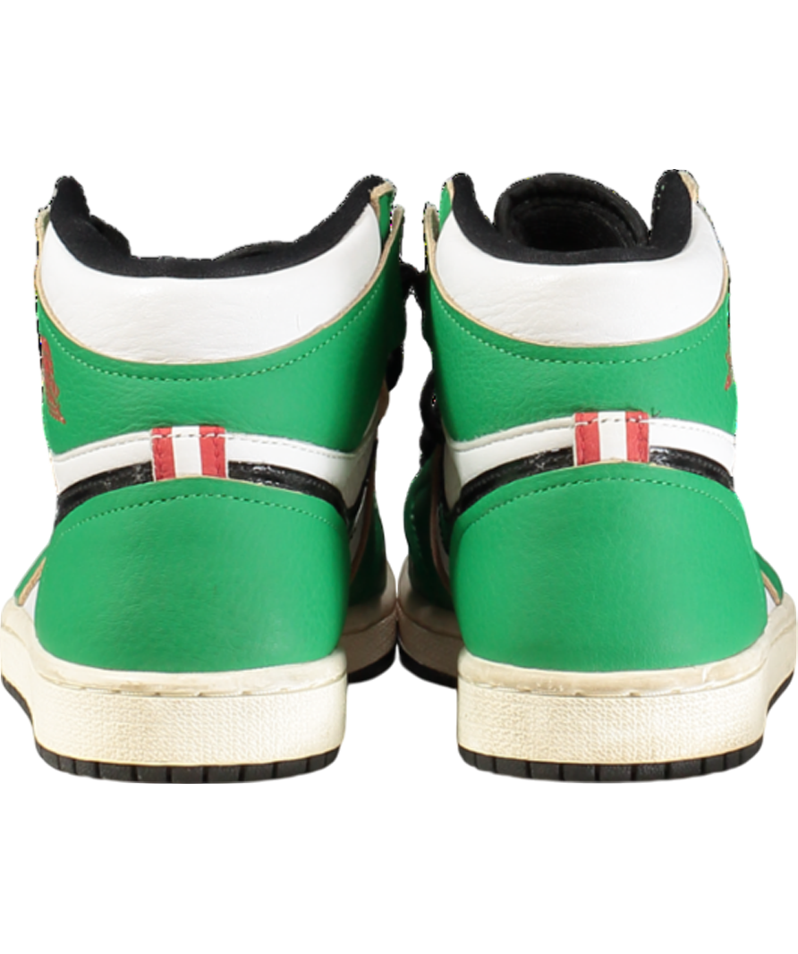 JORDAN Air Jordan 1 Retro High OG "Lucky Green" sneakers UK 2.5 EU 35.5 👠