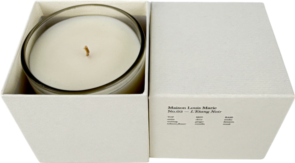 Maison louis marie White No3 L Etang Noir Candle One Size