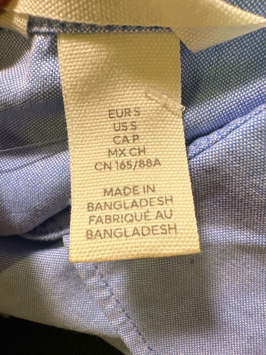 H&M Blue Long Sleeve Shirt UK S