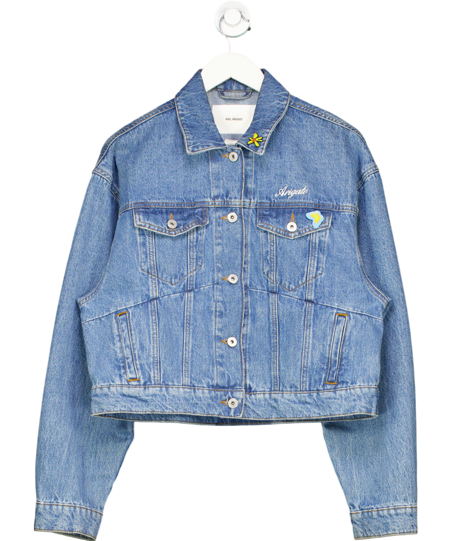 AXEL ARIGATO Blue Rome Denim Jacket UK M