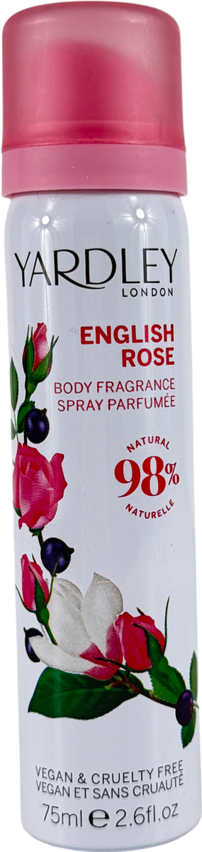 YARDLEY English Rose Body Spray 75ml