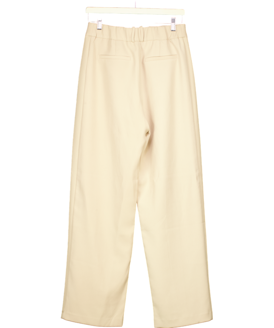 Re Ona Beige Bobbi Trousers UK 10