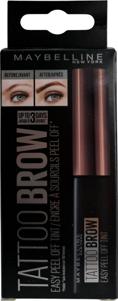 Maybelline Tattoo Brow Peel Off Eyebrow Gel Tint 5G