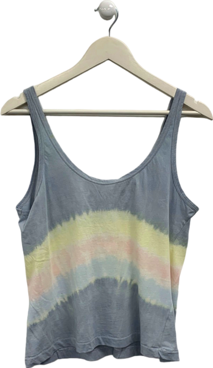 Fordays Blue Tie-Dye Tank Top S