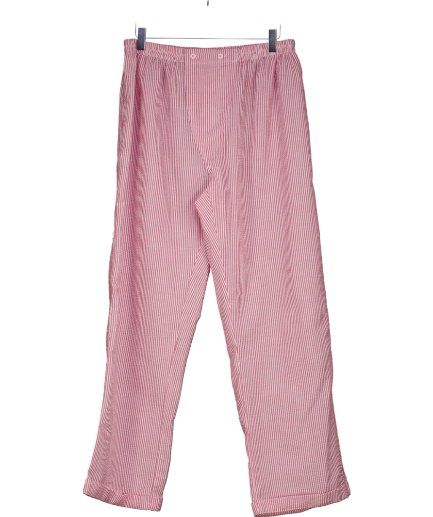 Free People Red And White Striped Pyjama Trousers UK S