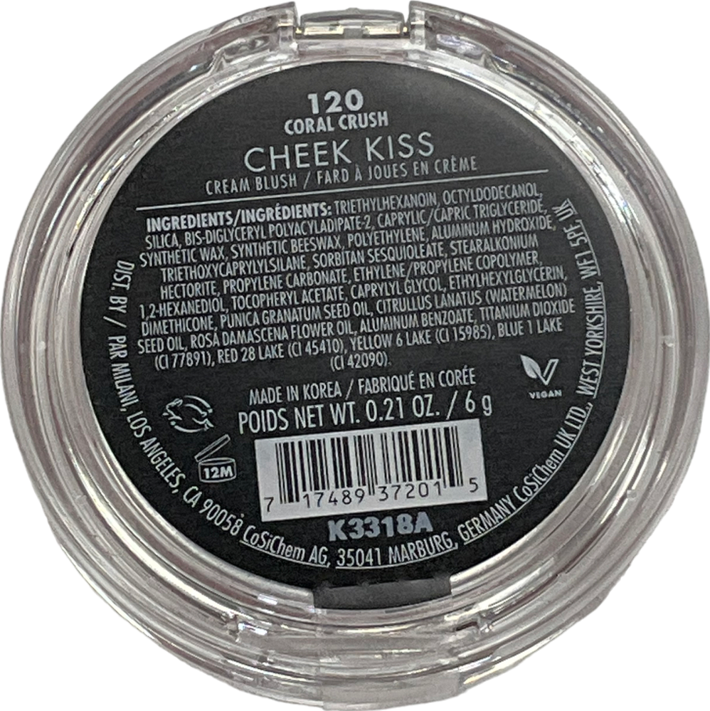 Milani Cheek Kiss Cream Blush 120 6g