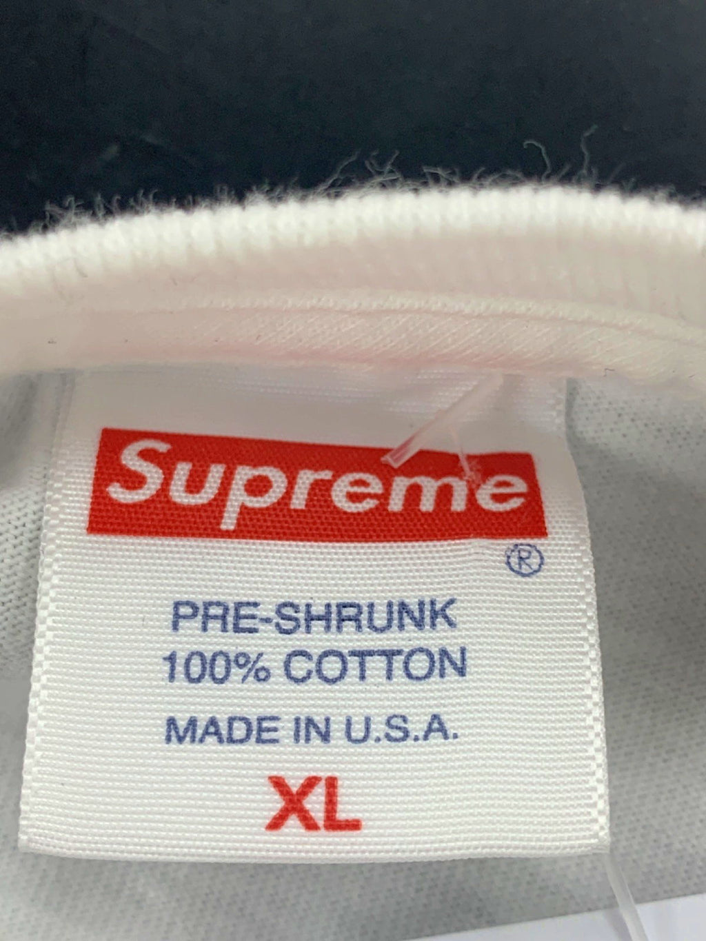 Supreme White Graphic T-Shirt XL