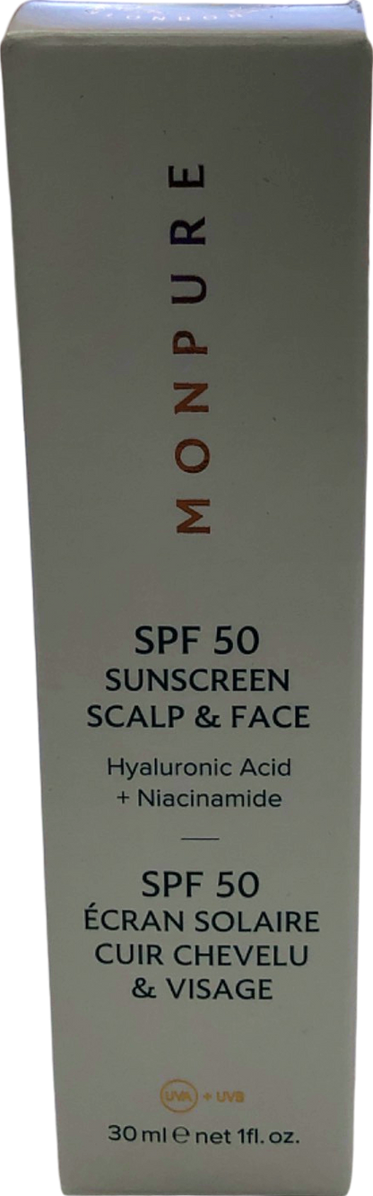 Monpure SPF 50 Sunscreen Scalp & Face 30 ml