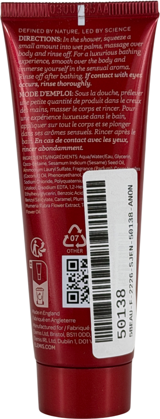 Elemis Travel Frangipani Monoi Shower Cream 50ml