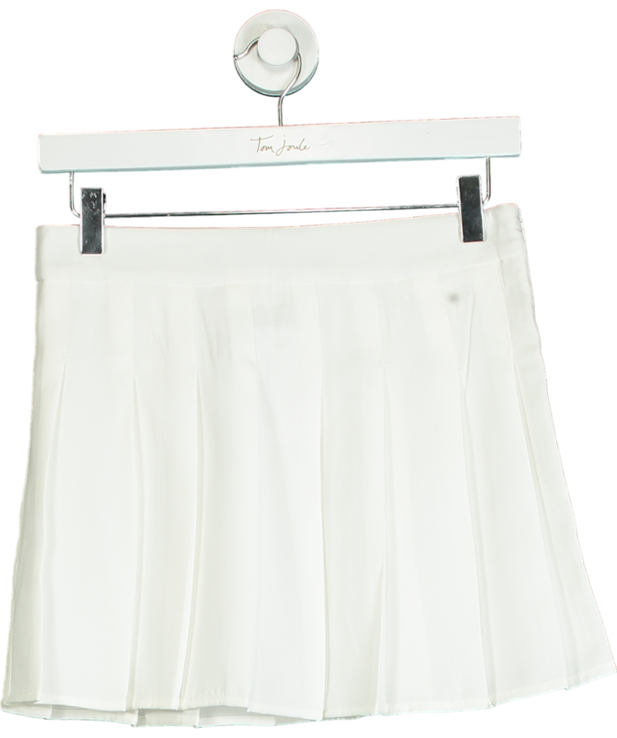 Finesse White Bella Pleated Tennis Skirt UK S