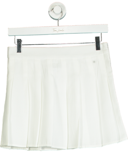 Finesse White Bella Pleated Tennis Skirt UK S