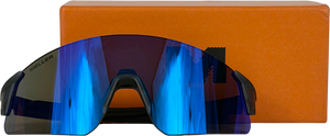 MELLER Blue Dua Reflective Sporty Sunglasses  in Case / Box