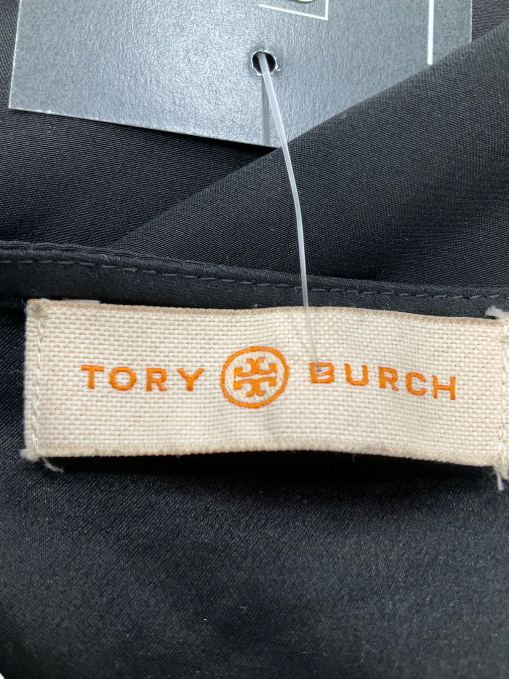 Tory Burch Black Silk Sleeveless Top UK XS/S