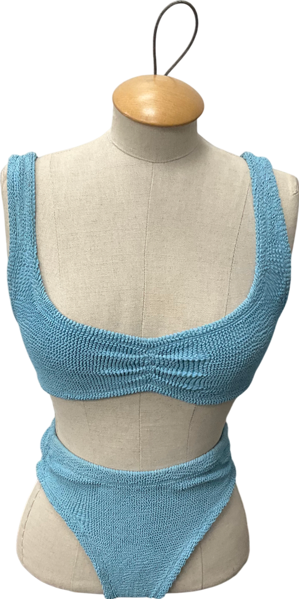 Hunza G Blue Xandra 2-piece Bikini One Size