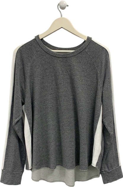 Sundry Grey Long Sleeve Top UK M