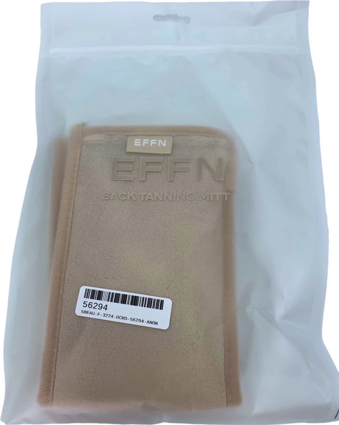 EFFN Back Tanning Mitt No Shade No Size
