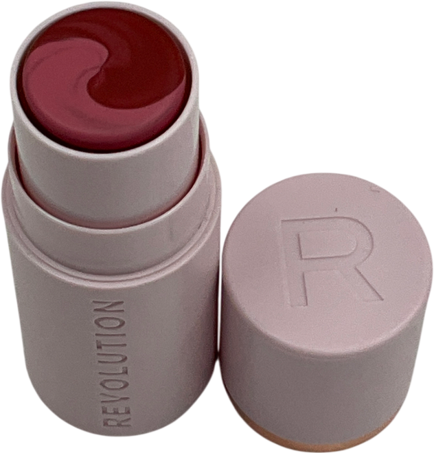Revolution Skin Silk Marble Blush Stick Sundown Spice 4.5g