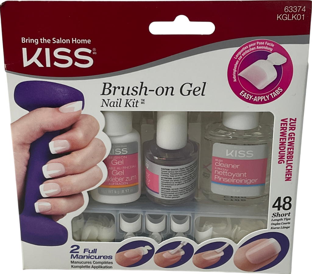 kiss Brush On Gel Kit One size