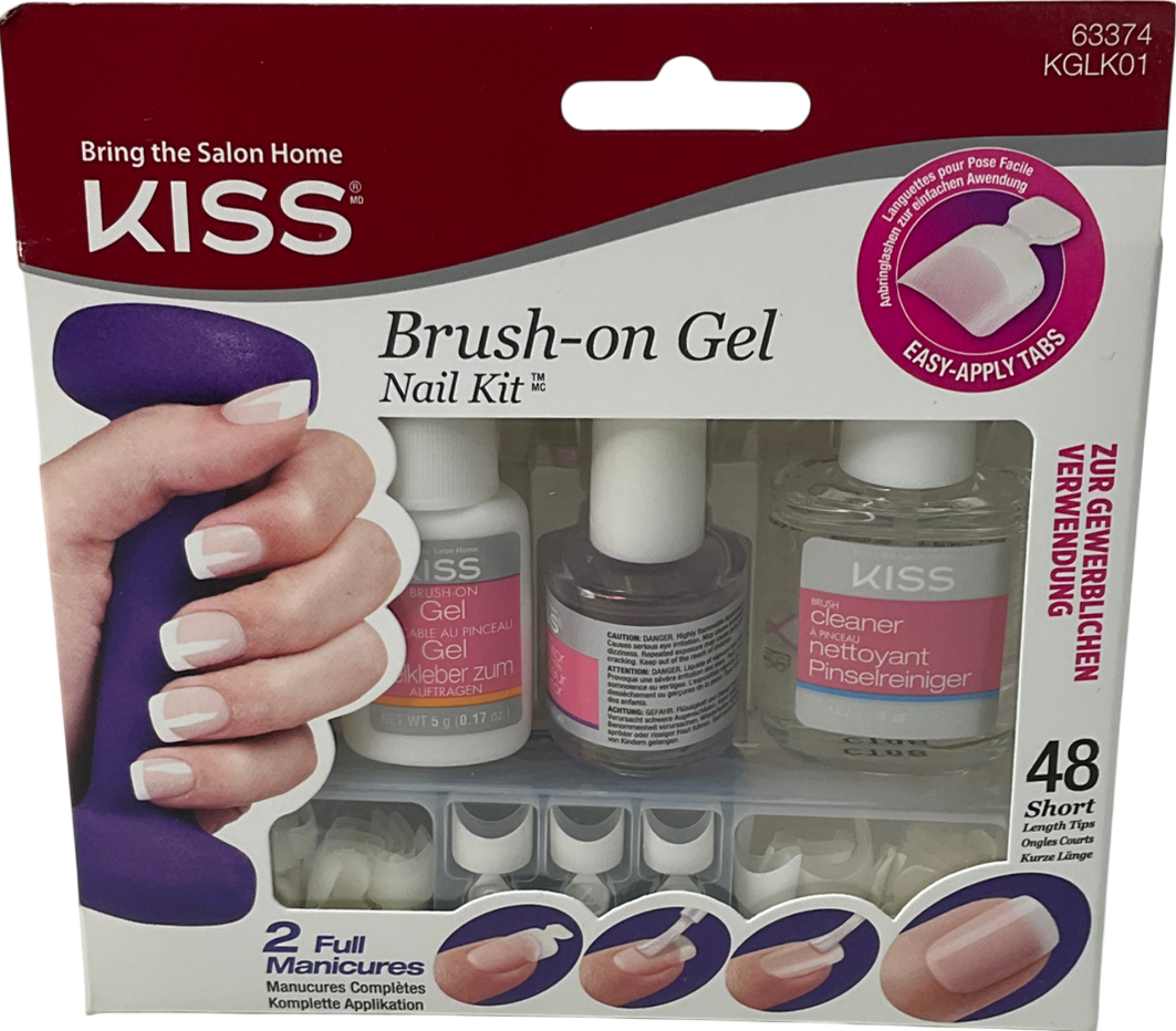 kiss Brush On Gel Kit One size