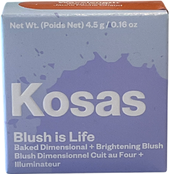 Kosas Blush Is Life Baked Dimensional + Brightening Blush Wavelength 4.5g