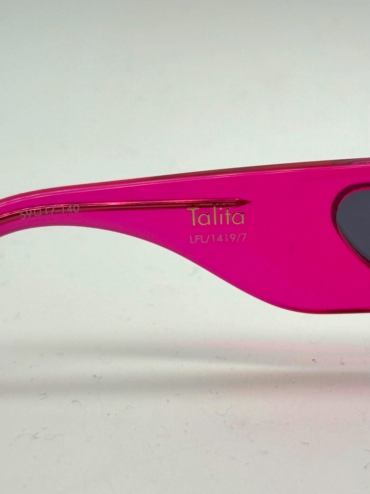 Linda Farrow Pink Talita Sunglasses