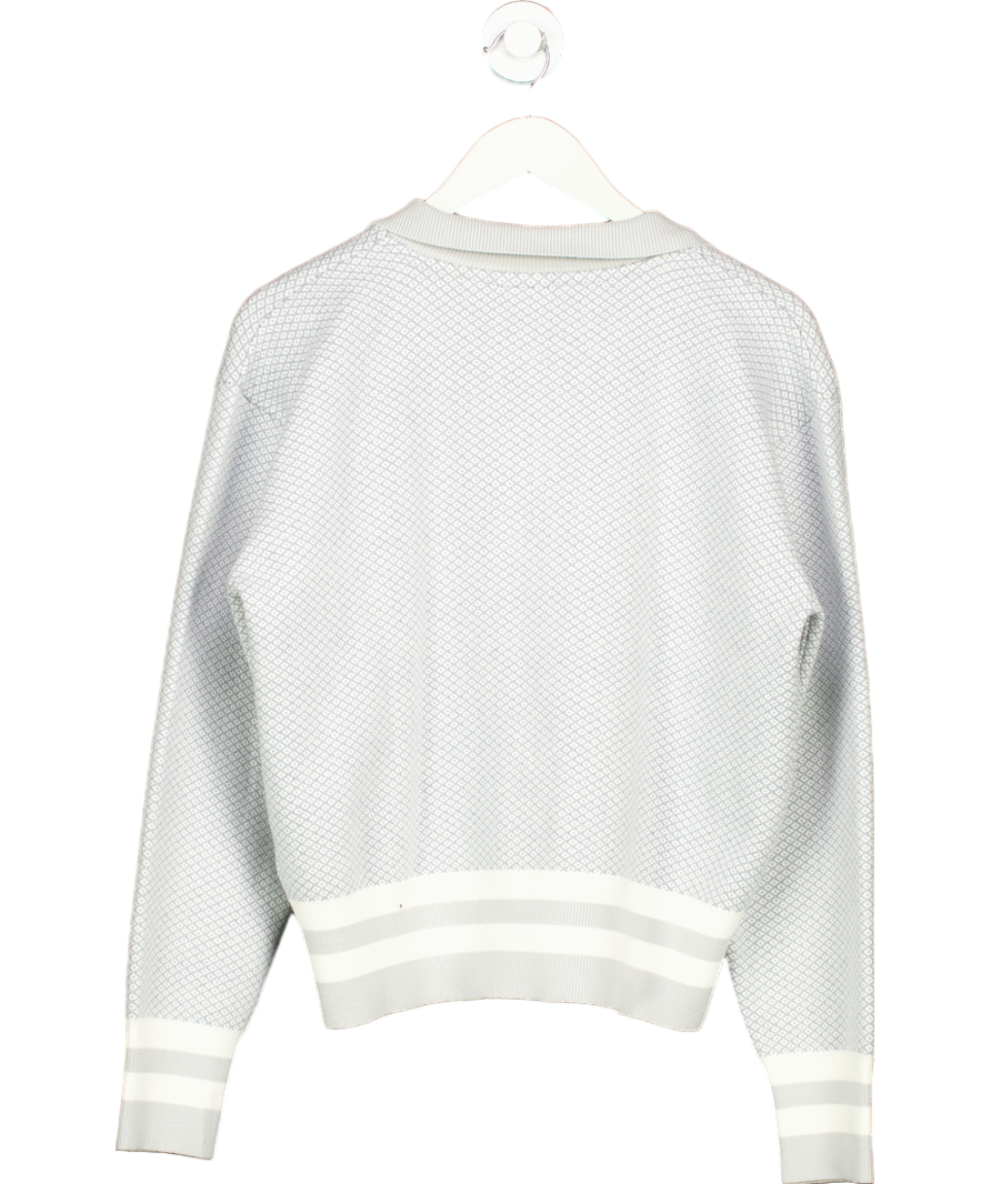 Varley Blue Oregon Knit Jacket UK 12