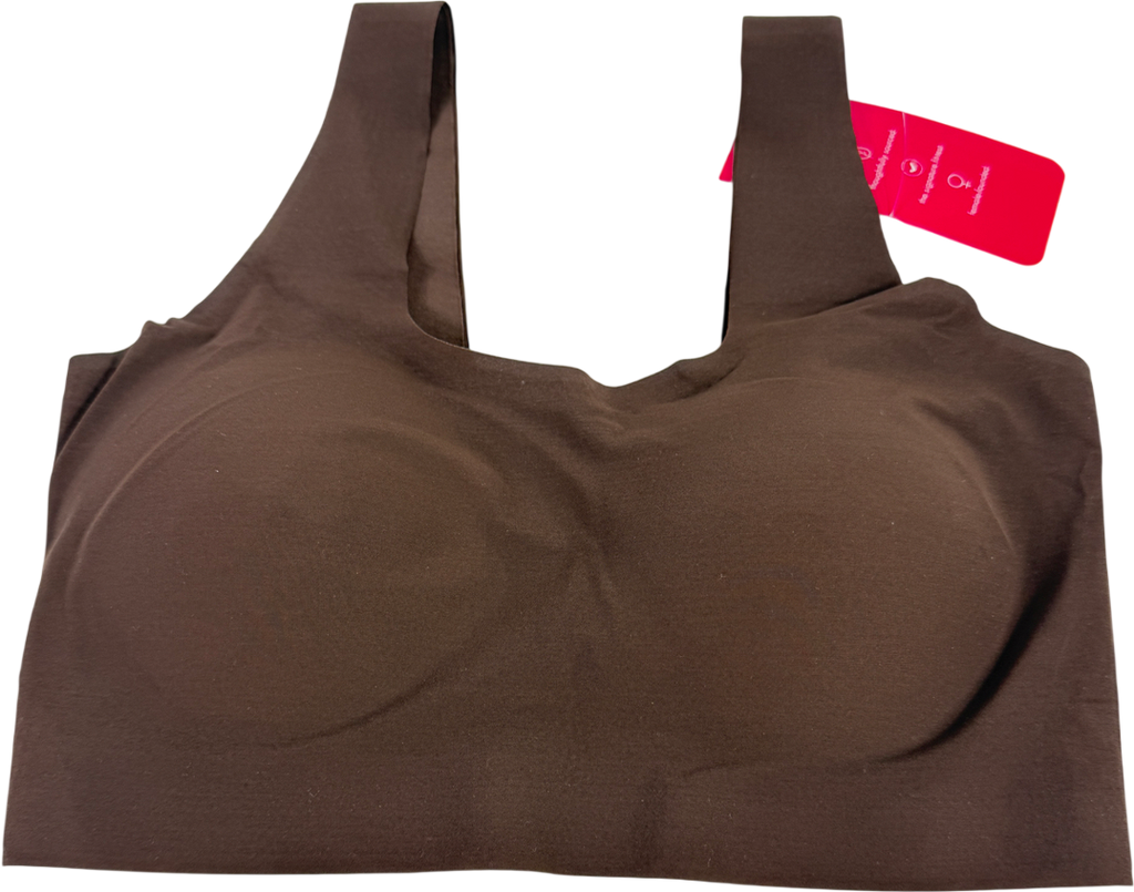 Commando Brown Smoothease Bralette Coffee Roast UK XS
