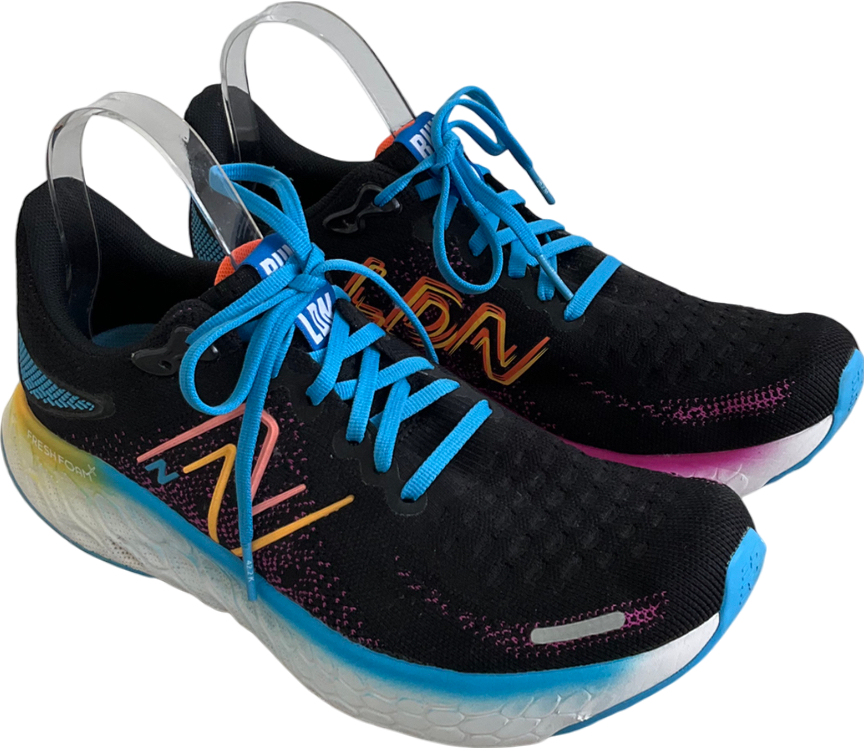 New Balance Black London Marathon Fresh Foam 1080 V12 Shoes UK 8 EU 42 👞