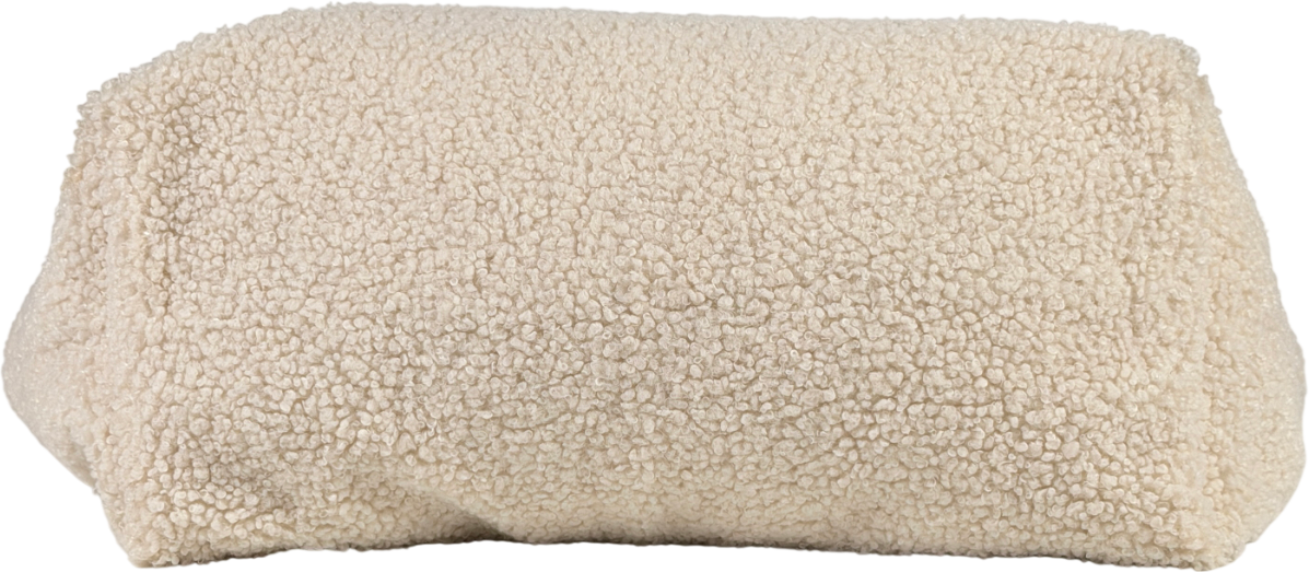 Varley Beige Sherpa Tote Bag