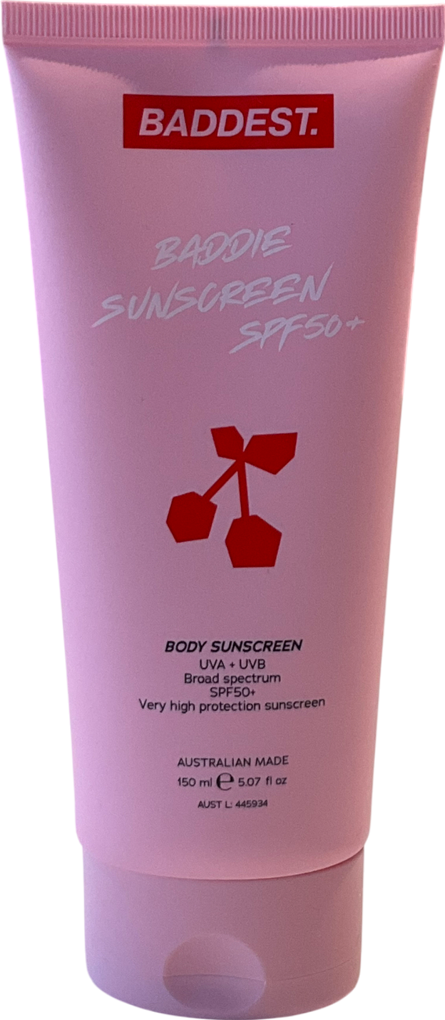 baddest Baddie Sunscreen Spf50 150ml