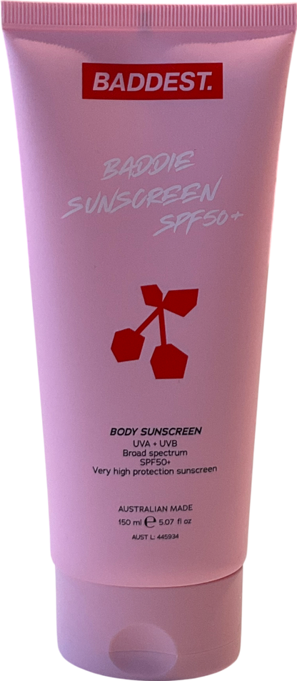 baddest Baddie Sunscreen Spf50 150ml