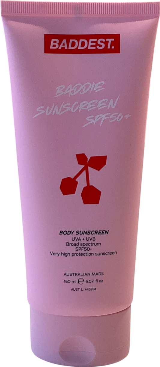 baddest Baddie Sunscreen Spf50 150ml