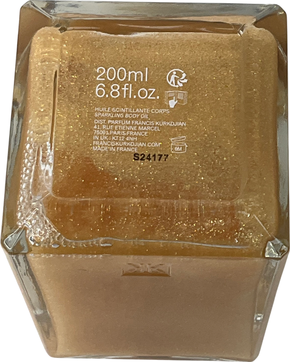 Maison Francis Kurkdjian Oud Satin Mood Sparkling Body Oil Oud 200ml