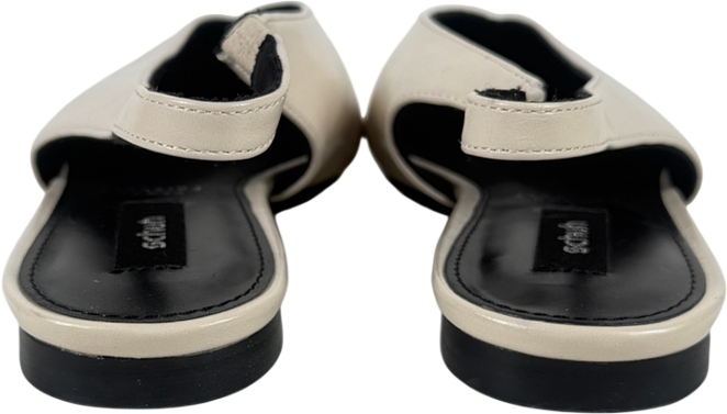 Schuh Cream Slingback Sandal UK 7 EU 40