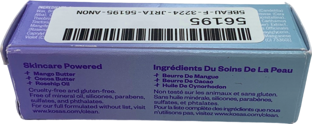 Kosas Weightless Lip Color Beach House Warm Vibrant Pink 3.0g