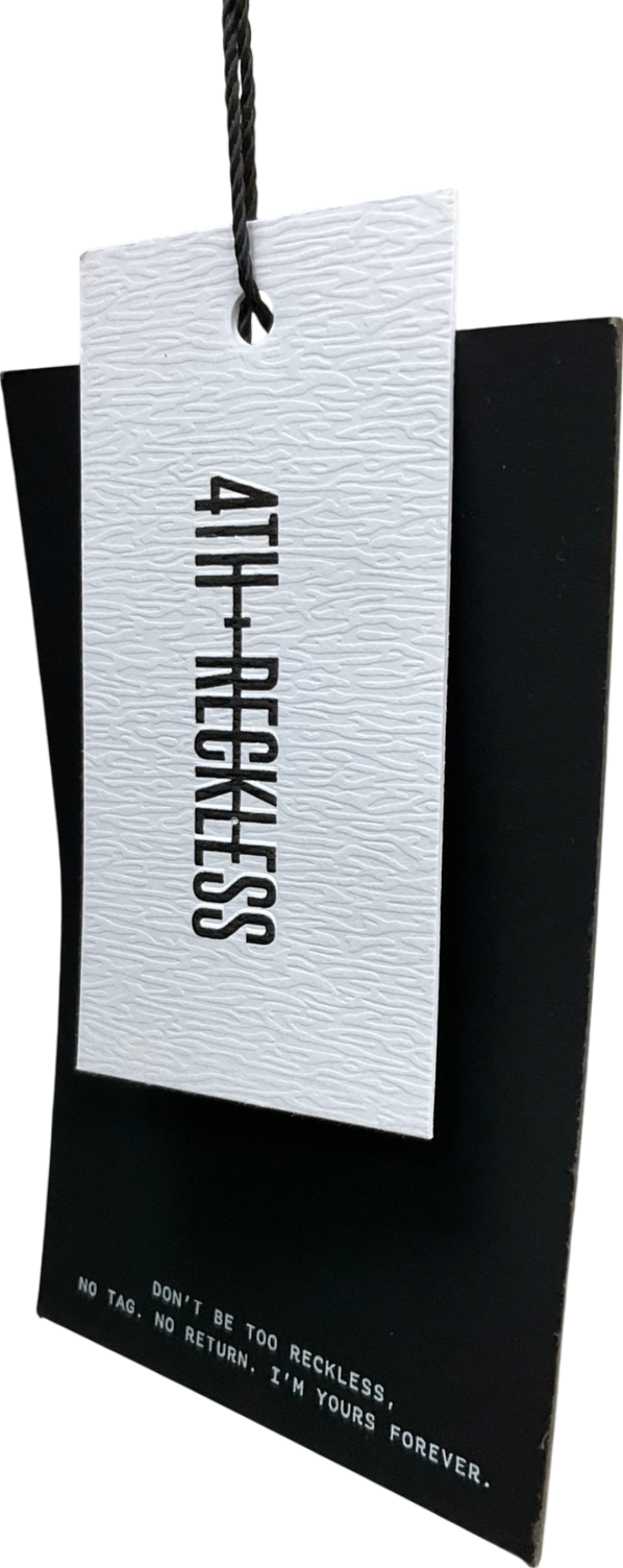 4th & Reckless Beige Miley Skirt And Shirt UK 10