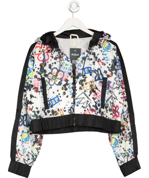 NOKA'01 Multicoloured Grafitti Print Jacket UK S
