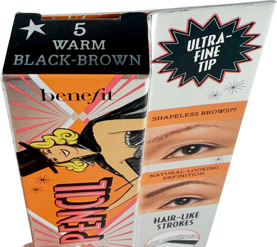 Benefit Precisely, My Brow Pencil 5 Warm Black Brown 0.08g