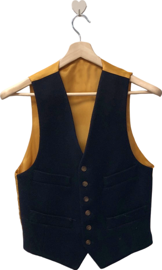 Gurteen Esquire Navy Blue Waistcoat UK 36