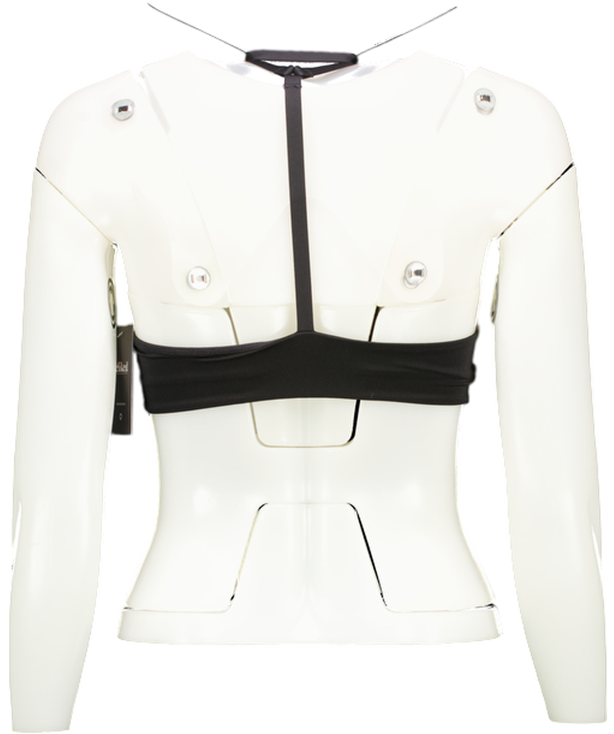 gymshark Black Reps T Back Sports Bra UK S