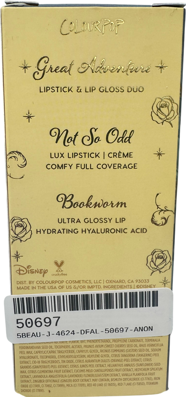 colourpop Creamy Nourishing Lipstick Great Adventure 3.15g