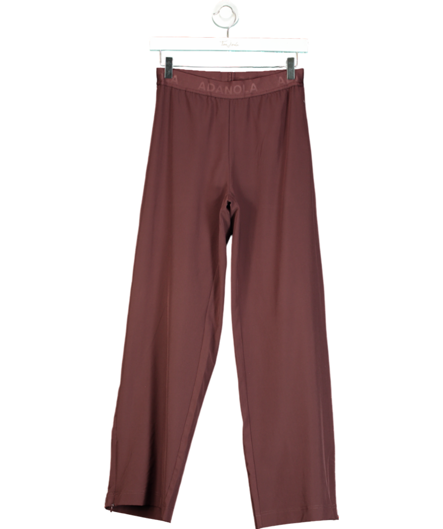 Adanola Red Branded Waistband Pant UK XS